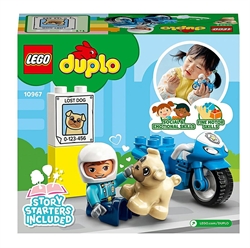 LEGO DUPLO MOTOCICLETTA POLIZIA