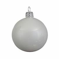 APPEND.BIANCO PALLE VETRO BOX 6 PEZZI 70MM