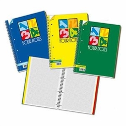 BLOCCO SPIRALE BLASETTI FOUR NOTES 120FF 5MM