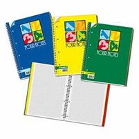 BLOCCO SPIRALE BLASETTI FOUR NOTES 120FF 5MM