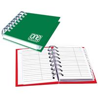RUBRICA ONE COLOR SPIRALE 08X11
