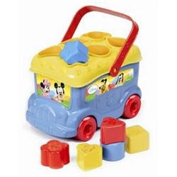 CLEMENTONI BABY 10+ TOPOLINO BUS INSERIMENTO FORME
