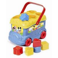 CLEMENTONI BABY 10+ TOPOLINO BUS INSERIMENTO FORME