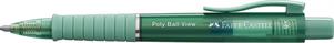 AFN-FABER-CASTELL PENNA A SFERA POLY BALL VIEW, REFILL XB BLU, F