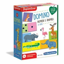 CLEMENTONI EDUCATIVI DOMINO NUMERI E ANIMALI!