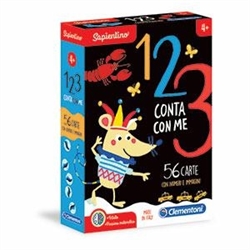 CLEMENTONI EDUCATIVI 1,2,3..CONTA CON ME