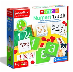 CLEMENTONI SAPIENTINO MONTESSORI - NUMERI TATTILI