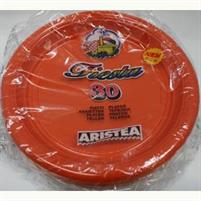 FESTAIOLI ARANCIONE PIATTI PIANI D.220 X 30 PEZZI ARISTEA