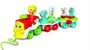 CLEMENTONI BABY TRENINO DEGLI ANIMALI 3 IN 1