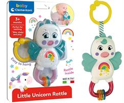 CLEMENTONI BABY RATTLES TEETHING UNICORN