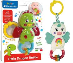 CLEMENTONI BABY RATTLES TEETHING DINOSAUR
