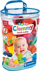 CLEMENTONI CLEMMY` 6-36 mesi SACCA 20 SOFT MATTONCINI