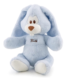 TRUDI CONIGLIO CREMINO AZZURRO M 26X36X14