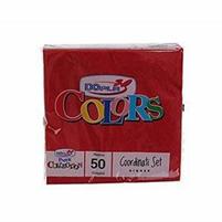 FESTAIOLI ROSSO TOVAGLIOLI 33X33 2V X 50 PEZZI -DOPLA COLORS