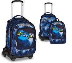 ZAINO TROLLEY SEVEN JACK 8WD NEW DETACH BLU FUSION