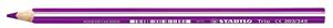 PASTELLI MINA GRANDE 4,2MM STABILO TRIO THICK ROSSO VIOLA