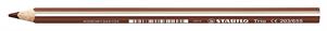 PASTELLI MINA GRANDE 4,2MM STABILO TRIO THICK MARRONE CHIARO
