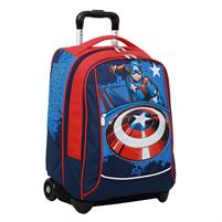 ZAINO TROLLEY BIG SEVEN CAPTAIN AMERICA LEGENDARY AVENGER
