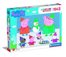PUZZLE CLEMENTONI 104 MAXI PEPPA PIG