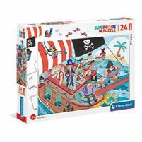 PUZZLE CLEMENTONI 24 MAXI  PIRATES