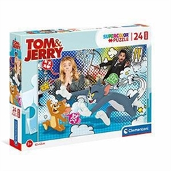 PUZZLE CLEMENTONI 24 MAXI TOM & JERRY