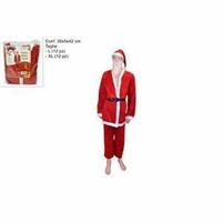 ABBIGLIAMENTO ABITO BABBO NATALE PER ADULTI