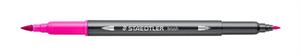 BRUSH STAEDTLER PENNA ACQUERELLABILE A DUE PUNTE MAGENTA