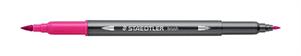 BRUSH STAEDTLER PENNA ACQUERELLABILE A DUE PUNTE ROSE