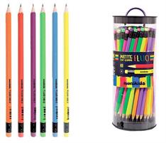 MATITE MONIKIDS FLUO CON GOMMA HB