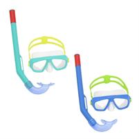 SET SNORKELING FUN SNORKEL,3-6 ANNI, 2 COLORI