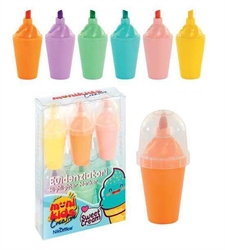 FANCY EVIDENZIATORI FANTASIA SWEET CREAM SET 6 PEZZI