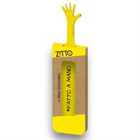 ZITTO SEGNALIBRO SILICONE #FATTO A MANO GIALLO