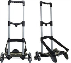 TROLLEY CARRELLINO SEVEN BE BOX TROLLEY 3WD JET BLACK