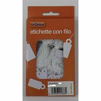 ETICHETTE CARTONCINO CON FILO 21X35 X 100PZ