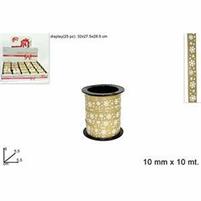 NASTRINO NEVE 10MMX10MT ORO