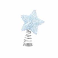 PUNTALE ALBERO STELLA CELESTE CM.14,5 H.
