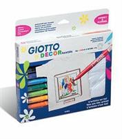COLORI GIOTTO DECOR TEXTILE X 8 SET C/T-SHIRT