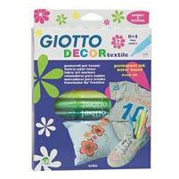 COLORI GIOTTO DECOR TEXTILE X 12