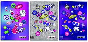 SEVEN GIRL MAXI QUADERNI A4 100 GR. 24FF+1 RIG.10MM