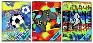 SJ GANG EVER BOY MAXI QUADERNI A4 100 GR. 24FF+1 RIG.1R