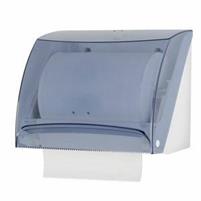 DISPENSER CARTA ASCIUGAMANI AZ trasparente/bianco