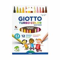 COLORI GIOTTO TURBO X 12 SKIN TONES