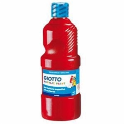 COLORI GIOTTO TEMPERA ACRILICA 500ML ROSSO