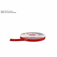 NASTRO IN VELLUTO 1CM X 9MT ROSSO