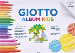 ALBUM GIOTTO KIDS DISEGNO A4 90GR 30FOGLI
