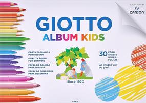 ALBUM GIOTTO KIDS DISEGNO A4 90GR 30FOGLI
