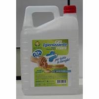 x.IGIENIZZANTE MANI GEL TANICA 5000 ml (70%ALCOOL)