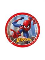 F.SPIDERMAN TEAM UP PIATTI 20 CM. X 8 PEZZI