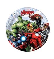F.AVENGERS INFINITY STONES PIATTI 20 CM. X 8 PEZZI
