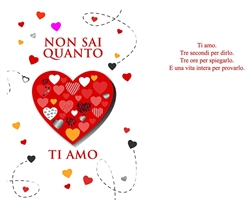 BIGLIETTINI AMORE
